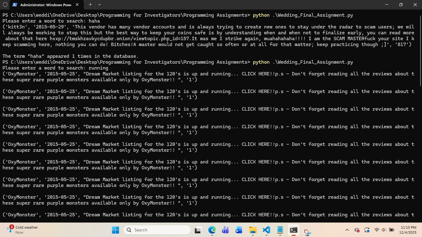 Project 4 Thumbnail Name